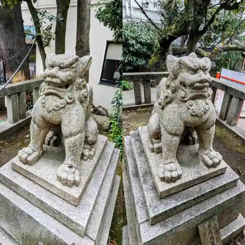 猿江神社の狛犬