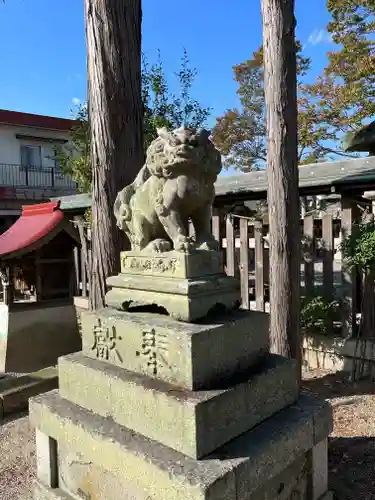 神田神社の狛犬