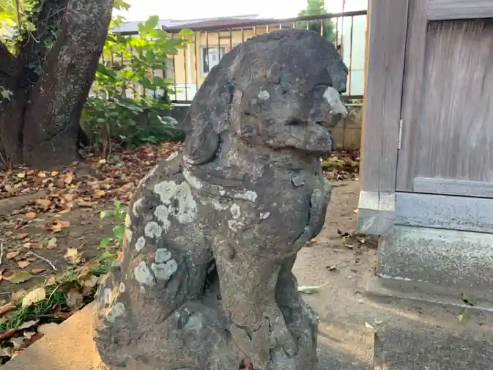 白幡神社の狛犬