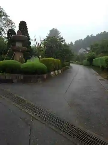 安楽寺の庭園