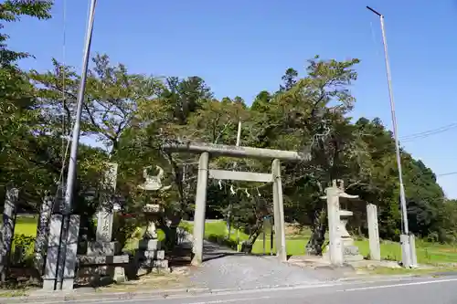 鹿島大神宮の鳥居