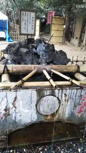 畑子安神社の手水舎