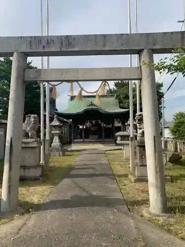 大圡社の鳥居