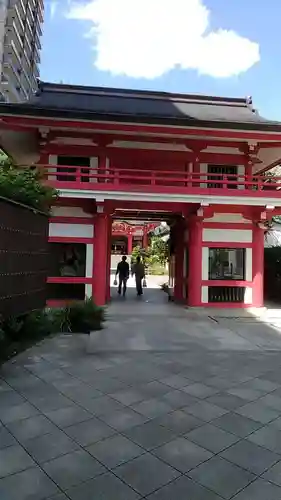 成子天神社の山門・神門