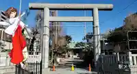上平井天祖神社の鳥居
