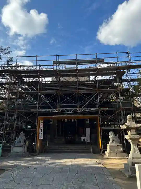 今八幡宮の本殿・本堂