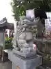 川越八幡宮の狛犬