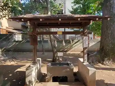 松庵稲荷神社の手水舎