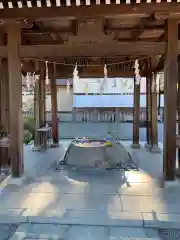 白鷺神社の手水