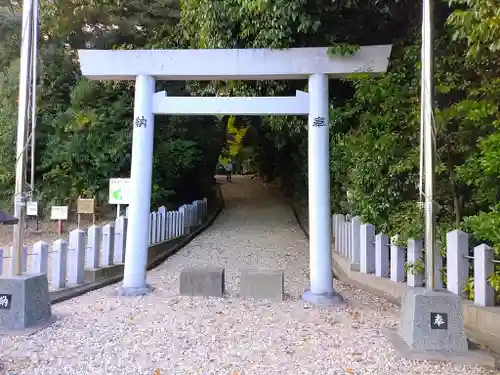 桶狭間神明社の鳥居