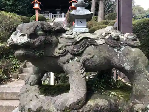 日枝神社水天宮の狛犬