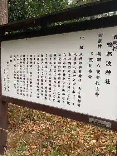 鴨都波神社(奈良県)