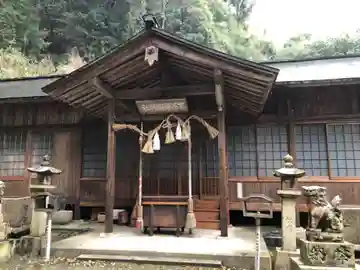 天別豊姫神社の本殿・本堂