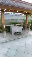 成子天神社の手水舎