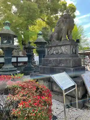 上野東照宮の狛犬