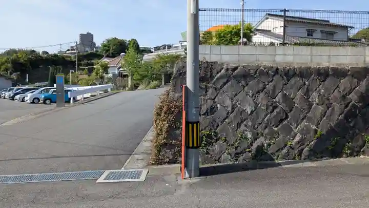 祠(田中支隊記念碑)の七五三参