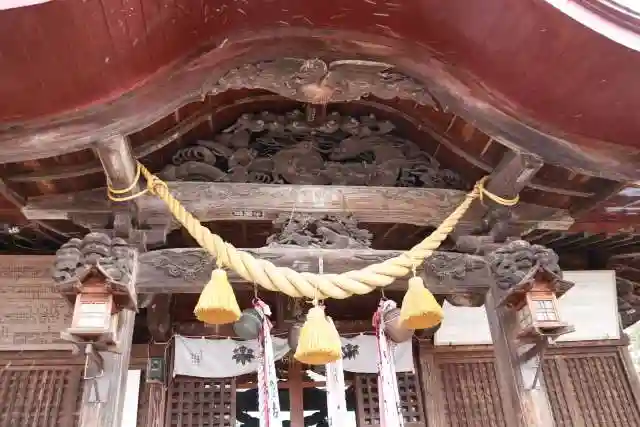 白幡神社の芸術
