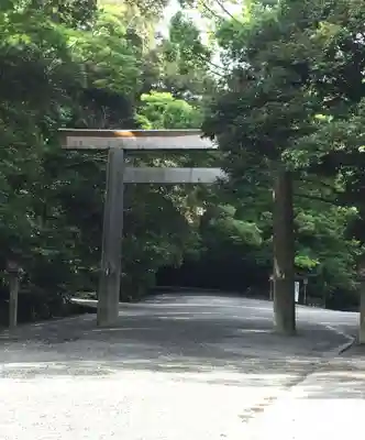 伊勢神宮内宮(皇大神宮)の鳥居