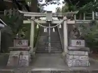 千草台杉山神社の鳥居