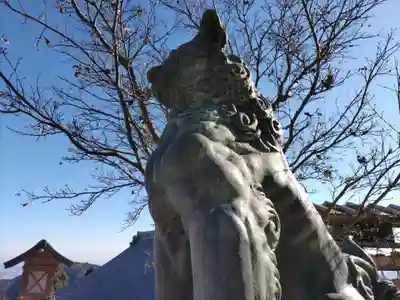 武蔵御嶽神社の狛犬