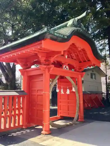 榴岡天満宮の山門