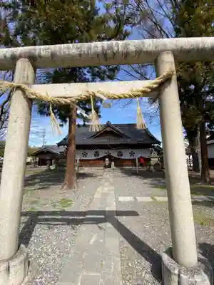 松本神社の鳥居