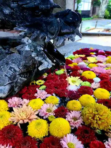 二本松神社の手水