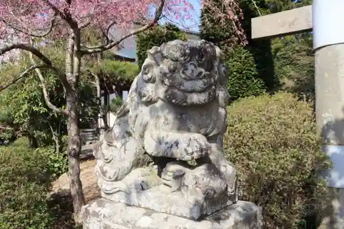 見渡神社の狛犬