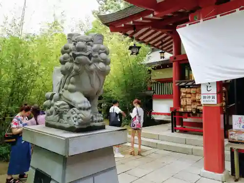 來宮神社の狛犬