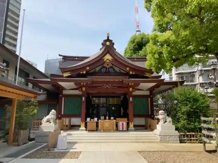 蒲田八幡神社の本殿・本堂