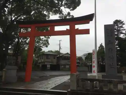 玉前神社の鳥居