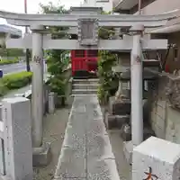 大松木下之稲荷大神の鳥居