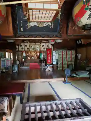 大木白山社の本殿・本堂