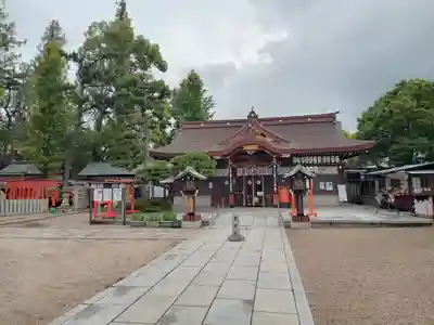阿部野神社の本殿・本堂