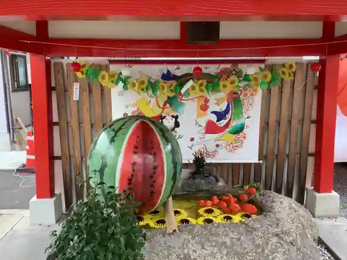 別小江神社の手水舎