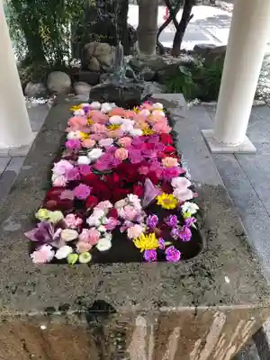 六所宮の手水舎