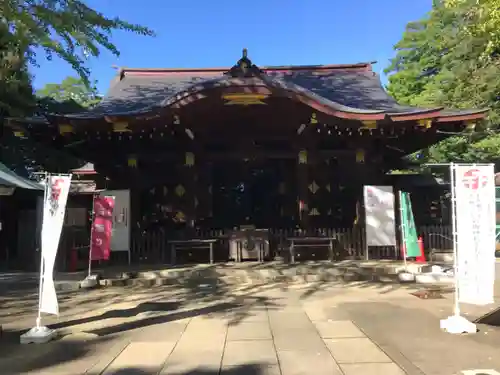 渋谷氷川神社の本殿・本堂