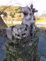 釜屋神社の狛犬