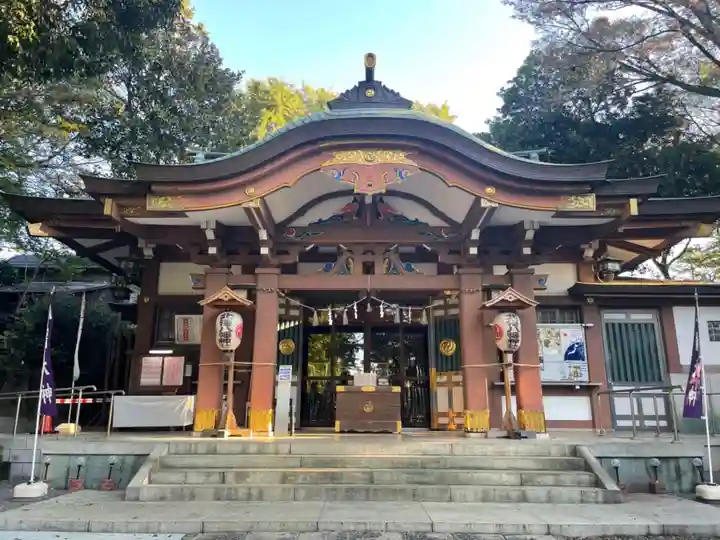 北澤八幡神社の本殿・本堂