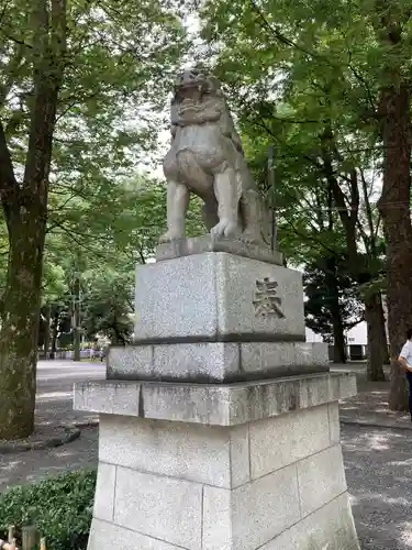 大國魂神社の狛犬