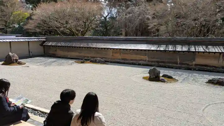 龍安寺の庭園