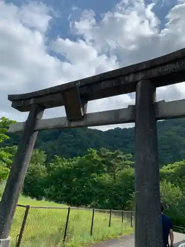 五龍王神社の鳥居