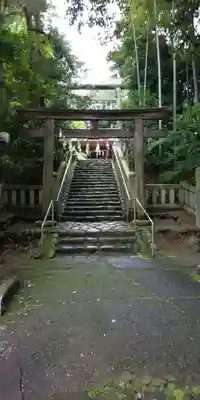 阿蘇神社の鳥居