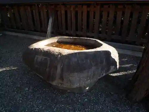 大間々神明宮の手水舎