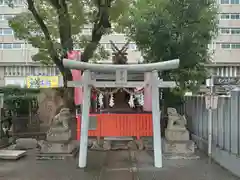 開口神社の鳥居