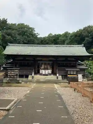 上地八幡宮の本殿・本堂