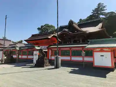 高良大社の本殿・本堂