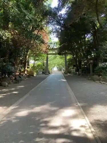 前鳥神社の鳥居