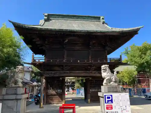 穴切大神社の山門