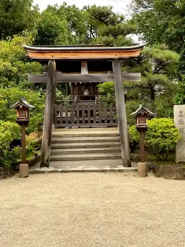 誉田八幡宮の鳥居